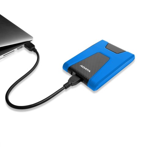 Dysk zewnętrzny HDD ADATA HD650 (1TB; 2.5"; USB 3.2; niebieski) ADATA Dysk zewnętrzny HDD ADATA HD650 (1TB; 2.5"; USB 3.2; niebieski) ADATA