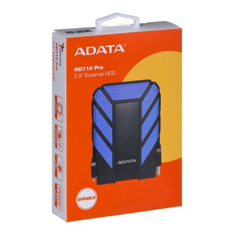Dysk zewnętrzny HDD ADATA HD710 PRO (1TB; 2.5"; USB 3.2; niebieski) ADATA Dysk zewnętrzny HDD ADATA HD710 PRO (1TB; 2.5"; USB 3.2; niebieski) ADATA