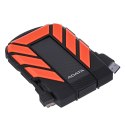 Dysk zewnętrzny HDD ADATA HD710 PRO (2TB; 2.5"; USB 3.2; czerwony) ADATA