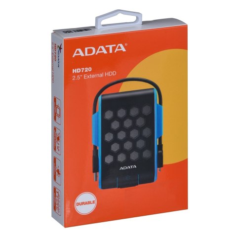 Dysk zewnętrzny HDD ADATA HD720 (1TB; 2.5"; USB 3.2; niebieski) ADATA Dysk zewnętrzny HDD ADATA HD720 (1TB; 2.5"; USB 3.2; niebieski) ADATA