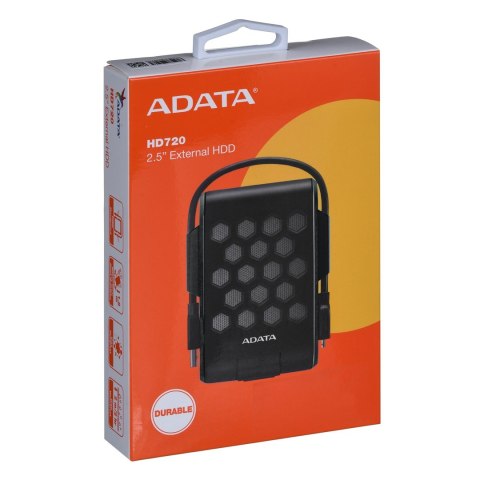 Dysk zewnętrzny HDD ADATA HD720 (2TB; 2.5"; USB 3.2; czarny) ADATA Dysk zewnętrzny HDD ADATA HD720 (2TB; 2.5"; USB 3.2; czarny) ADATA
