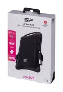 Dysk zewnętrzny HDD Silicon Power Armor A30 (1TB; 2.5"; USB 3.2; 5400 obr/min; Black; SP010TBPHDA30S3A) Silicon Power