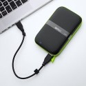 Dysk zewnętrzny HDD Silicon Power Armor A60 (4TB; 2.5"; USB 3.2; 5400 obr/min; Green-Black; SP040TBPHDA60S3K) Silicon Power