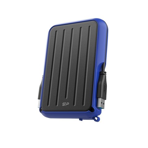 Dysk zewnętrzny HDD Silicon Power Armor A66 (4TB; 2,5"; USB 3.2; Blue; SP040TBPHD66LS3B) Silicon Power Dysk zewnętrzny HDD Silicon Power Armor A66 (4TB; 2,5"; USB 3.2; Blue; SP040TBPHD66LS3B) Silicon Power