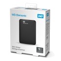 Dysk zewnętrzny HDD WD Elements (1TB; 2.5"; USB 3.0; Czarny; WDBUZG0010BBK-WESN) WD