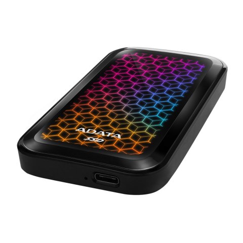 Dysk zewnętrzny SSD ADATA SE770G (512GB; 2.5"; USB 3.2 Gen 2; czarny) ADATA Dysk zewnętrzny SSD ADATA SE770G (512GB; 2.5"; USB 3.2 Gen 2; czarny) ADATA
