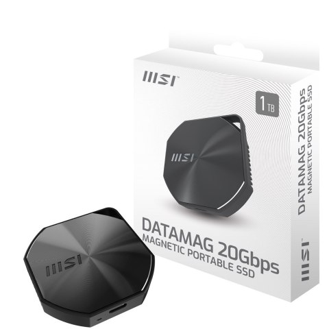 Dysk zewnętrzny SSD MSI DATAMAG 20Gbps 2TB MSI Dysk zewnętrzny SSD MSI DATAMAG 20Gbps 2TB MSI