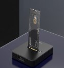 GEMBIRD STACJA DOKUJĄCA DO DYSKÓW M.2 SATA I NVME SSD CZARNA GEMBIRD