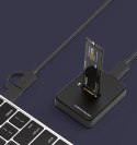 GEMBIRD STACJA DOKUJĄCA DO DYSKÓW M.2 SATA I NVME SSD CZARNA GEMBIRD