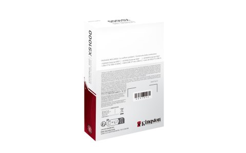 KINGSTON DYSK SSD 1000G PORTABLE XS1000 Kingston KINGSTON DYSK SSD 1000G PORTABLE XS1000 Kingston