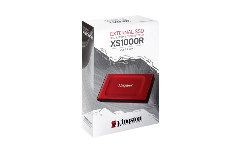 KINGSTON DYSK SSD 2000G PORTABLE XS1000R RED Kingston KINGSTON DYSK SSD 2000G PORTABLE XS1000R RED Kingston