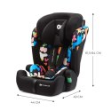 Kinderkraft fotelik COMFORT UP i-Size 9-36kg Happy KinderKraft