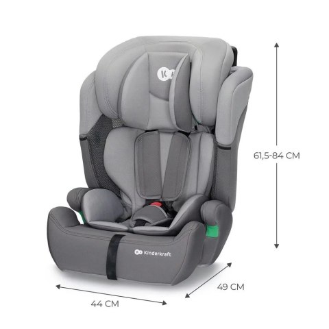 Kinderkraft fotelik COMFORT UP i-Size 9-36kg Szary KinderKraft Kinderkraft fotelik COMFORT UP i-Size 9-36kg Szary KinderKraft