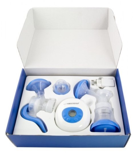 Laktator elektryczny/ręczny Esperanza GEMELOS ECM003B (150 ml) Esperanza Laktator elektryczny/ręczny Esperanza GEMELOS ECM003B (150 ml) Esperanza