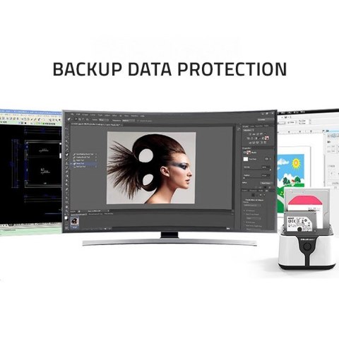 QOLTEC STACJA DOKUJĄCA DO DYSKÓW HDD SSD 2.5" 3.5" | SATA III | USB 3.0 | SUPER SPEED 5GB/S | Z FUNKCJĄ KLONOWANIA OFFLINE Qoltec QOLTEC STACJA DOKUJĄCA DO DYSKÓW HDD SSD 2.5" 3.5" | SATA III | USB 3.0 | SUPER SPEED 5GB/S | Z FUNKCJĄ KLONOWANIA OFFLINE Qoltec