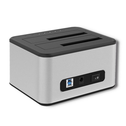 QOLTEC STACJA DOKUJĄCA DYSKÓW 2XHDD/SSD 2.5"/3.5" SATA | USB 3.0 | KLONOWANIE Qoltec QOLTEC STACJA DOKUJĄCA DYSKÓW 2XHDD/SSD 2.5"/3.5" SATA | USB 3.0 | KLONOWANIE Qoltec