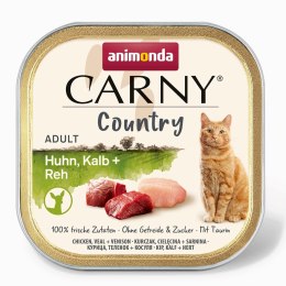ANIMONDA Carny Country kurczak,cielęcina,sarna karma mokra dla kotów 100g Animonda