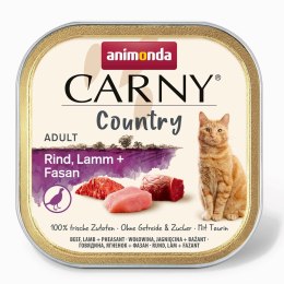 ANIMONDA Carny Country wołowina,jagnię,bażant karma mokra dla kotów 100g Animonda