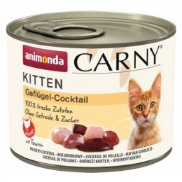 ANIMONDA Carny Kitten koktajl drobiowy - mokra karma dla kota - 200 g Animonda