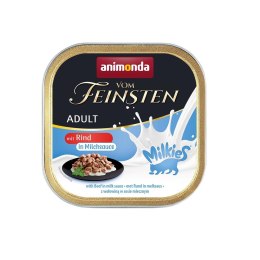 ANIMONDA Vom Feinsten Adult Milkies w sosie with beef in milk sauce 100g Animonda