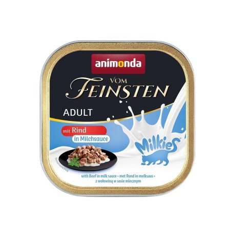 ANIMONDA Vom Feinsten Adult Milkies w sosie with beef in milk sauce 100g Animonda ANIMONDA Vom Feinsten Adult Milkies w sosie with beef in milk sauce 100g Animonda