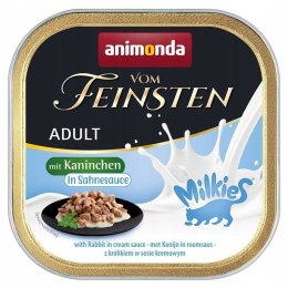 ANIMONDA Vom Feinsten Adult Milkies w sosie with rabbit in cream sauce 100g Animonda