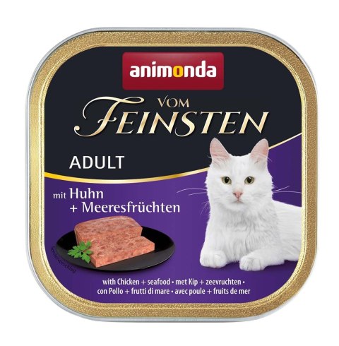ANIMONDA Vom Feinsten Mare smak: kurczak z owocami morza 100g Animonda ANIMONDA Vom Feinsten Mare smak: kurczak z owocami morza 100g Animonda