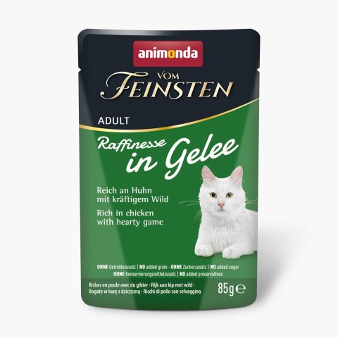 ANIMONDA Vom Feinsten Raffinesse rich in chicken with game 85g Animonda ANIMONDA Vom Feinsten Raffinesse rich in chicken with game 85g Animonda