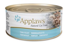 APPLAWS Natural Cat Food Filety z tuńczyka - mokra karma dla kota - 70g Applaws