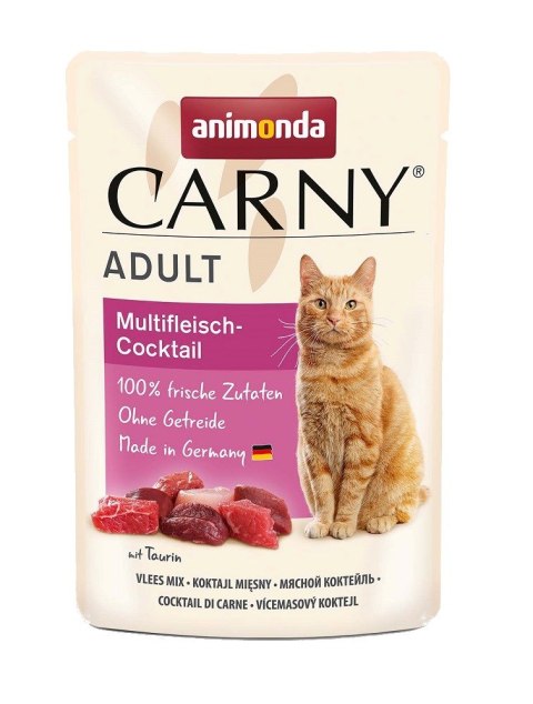 Animonda Carny Adult Pouch Multi Meat Cocktail 85g Animonda