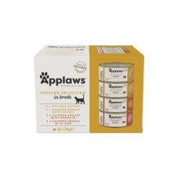 Applaws Cat Tin Multipack Chicken Collection 12x70g Applaws