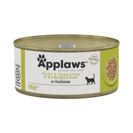 Applaws Cat Tin Tuna Fillet with Seaweed 156g Applaws