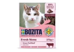 BOZITA Mięsne kawałki z wołowiną w sosie 370g BOZITA