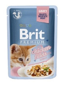 BRIT Premium with Chicken Fillets - mokra karma dla kota - 85 g Brit