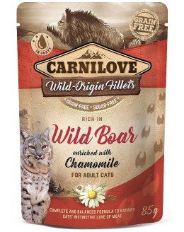 Carnilove Cat Pouch Wild Boar&Chamomile 85g CARNILOVE