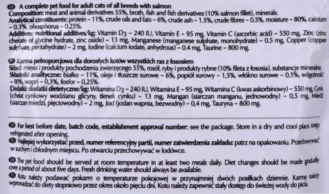 DOLINA NOTECI Piper z łososiem - mokra karma dla kota - 100g DOLINA NOTECI DOLINA NOTECI Piper z łososiem - mokra karma dla kota - 100g DOLINA NOTECI