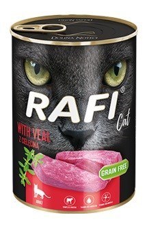 DOLINA NOTECI Rafi Cat Adult z cielęciną - mokra karma dla kota - 400 g DOLINA NOTECI