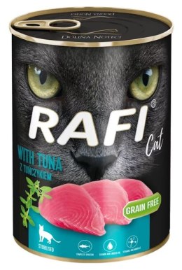 DOLINA NOTECI Rafi Cat Adult z tuńczykiem - mokra karma dla kota - 400 g DOLINA NOTECI