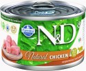 FARMINA N&D Cat Natural Kurczak - mokra karma dla kota - 140 g Farmina
