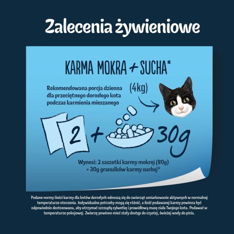 FELIX Deliciously Sliced Rybne Smaki - mokra karma dla kota - 4x 80 g PURINA NESTLE FELIX Deliciously Sliced Rybne Smaki - mokra karma dla kota - 4x 80 g PURINA NESTLE
