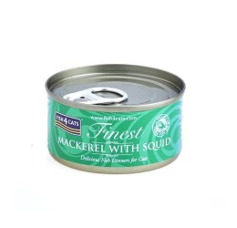 Fish4Cats Finest Makrela z Kałamarnicami 70g FISH4DOGS