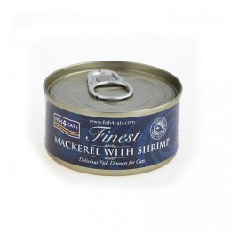 Fish4Cats Finest Makrela z Krewetkami 70g FISH4DOGS