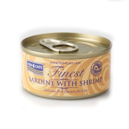 Fish4Cats Finest Sardynka z Krewetkami 70g FISH4DOGS