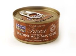 Fish4Cats Finest Sardynka z Makrelą 70g FISH4DOGS
