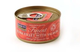Fish4Cats Finest filet z Tuńczyka z Łososiem 70g FISH4DOGS
