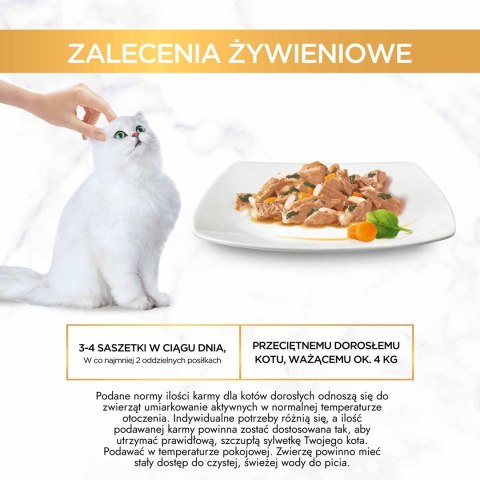 GOURMET A la Carte Kurczak, Pstrąg, Wołowina, Rdzawiec - mokra karma dla kota - 4 x 85 g PURINA NESTLE GOURMET A la Carte Kurczak, Pstrąg, Wołowina, Rdzawiec - mokra karma dla kota - 4 x 85 g PURINA NESTLE