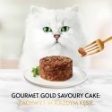Gourmet Gold Savoury Cake jagnięcina i zielona fasola - mokra karma dla kota - 85 g PURINA NESTLE