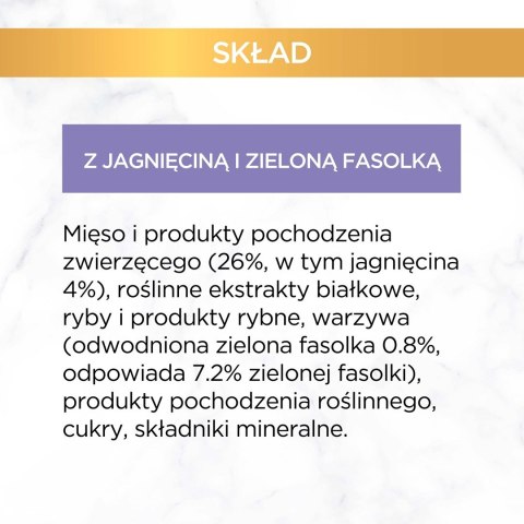 Gourmet Gold Savoury Cake jagnięcina i zielona fasola - mokra karma dla kota - 85 g PURINA NESTLE Gourmet Gold Savoury Cake jagnięcina i zielona fasola - mokra karma dla kota - 85 g PURINA NESTLE