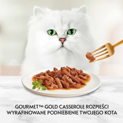 Gourmet Gold mokra karma dla kota z kaczką i indykiem 85g PURINA NESTLE Gourmet Gold mokra karma dla kota z kaczką i indykiem 85g PURINA NESTLE