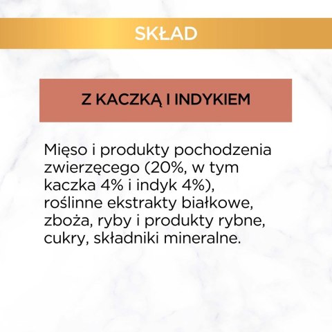 Gourmet Gold mokra karma dla kota z kaczką i indykiem 85g PURINA NESTLE Gourmet Gold mokra karma dla kota z kaczką i indykiem 85g PURINA NESTLE